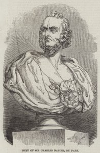 Bust of Sir Charles Napier, by Park by English School