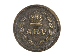 Button, Allahabad Volunteer Rifles, pre-1901