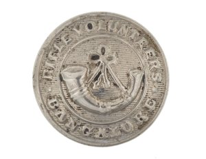 Button, Bangalore Rifle Volunteers, 1880-1920