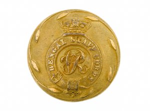 Button, Bengal Staff Corps, 1861-1876 by English School