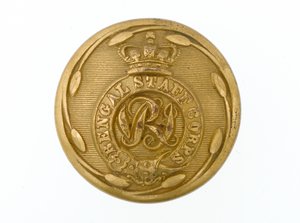 Button, Bengal Staff Corps, 1876-1891 by English School