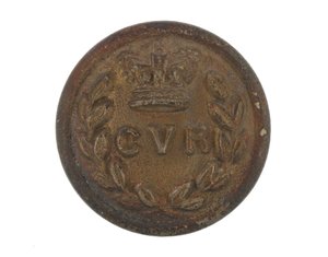 Button, Calcutta Volunteer Rifles, pre-1901