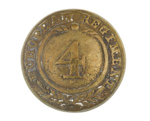 Button, other ranks, 4th Bengal European Regiment, 1855-1861