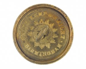 Button, other ranks, 6th Bengal European Regiment, 1858-1861