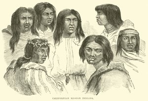 Californian Mission Indians by English School