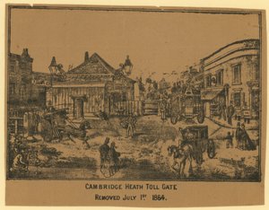Cambridge Heath Turnpike Gate by English School