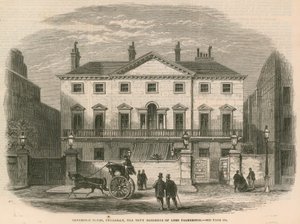 Cambridge House, Piccadilly, London, the town residence of Lord Palmerston by English School