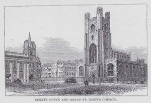Cambridge, Senate House and Great St Mary