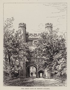 Cambridge: The Great Gate of Trinity College