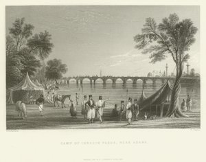 Camp of Ibrahim Pasha, near Adana, Turkey by English School
