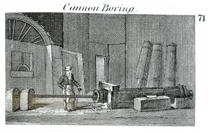 Cannon boring by English School