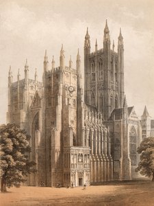 Canterbury Cathedral by English School