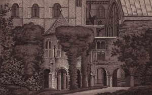 Canterbury: The Babtistry by English School