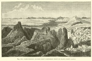 Cape Fligely, Payers most northerly point in Franz Josefs Land by English School