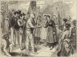 Captain Boyton at Boulogne