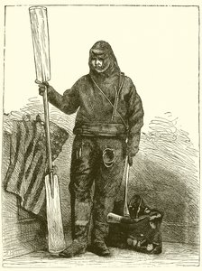 Captain Paul Boyton by English School