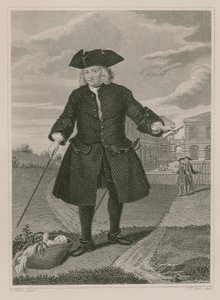 Captain Thomas Coram, Founder of the Foundling Hospital by English School