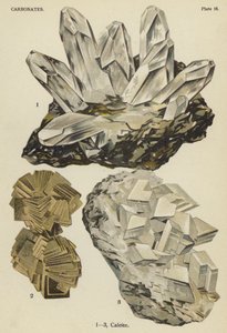 Carbonates, calcite by English School