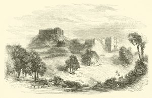 Carisbrook Castle by English School