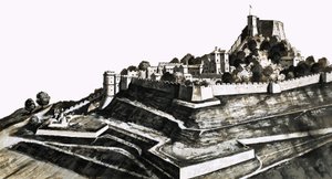 Carisbrooke Castle on the Isle of Wight