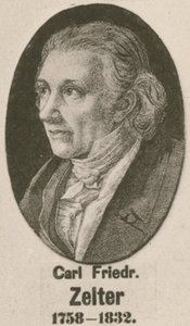 Carl Friedrich Zelter by English School