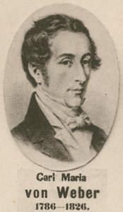 Carl Maria von Weber by English School