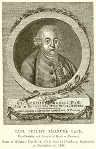 Carl Philipp Emanuel Bach by English School