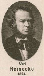 Carl Reinecke (engraving) by English School