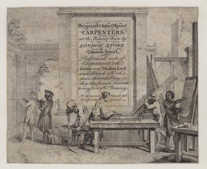 Carpenters, Benjamin and John Osgood by English School