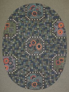Carpet design by English School