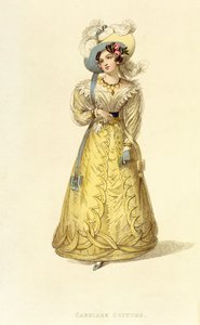 Carriage Costume, Fashion Plate from Ackermann