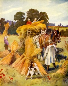 Carting the Corn by English School