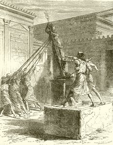 Casting Down the Statue of Diana at Ephesus