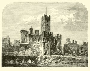 Castle of Villafranca by English School