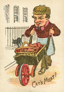 Cat meat seller by English School
