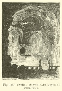 Cavern in the Salt Mines of Wieliczka