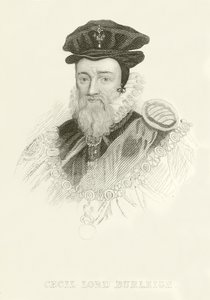 Cecil Lord Burleigh by English School