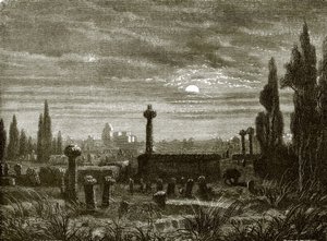 Cemetery at Mogador by English School