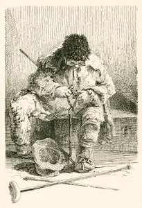Chain Maker, Who Said He Was Not a Beggar by English School