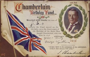 Chamberlain Birthday Fund