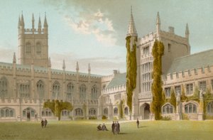 Chapel and Library, Magdalen College, Oxford