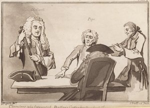 Characters who frequented Buttons Coffee House about the year 1720: Dr Garth, Pope by English School