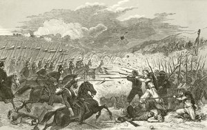 Charge of Prussian Lancers at Weissenburg