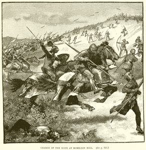 Charge of the Scots at Hamildon Hill by English School