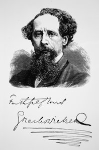 Charles Dickens by English School