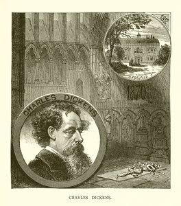Charles Dickens by English School
