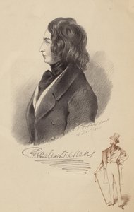 Charles Dickens by English School