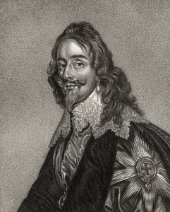 Charles I, engraved by Bocquet, from 