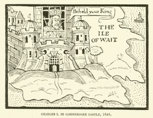 Charles I in Carisbrooke Castle by English School