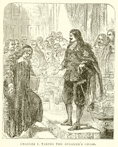 Charles I Taking the Speaker